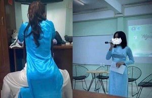 น้องสาวของคนงานในสำนักงานชอบเซ็กส์