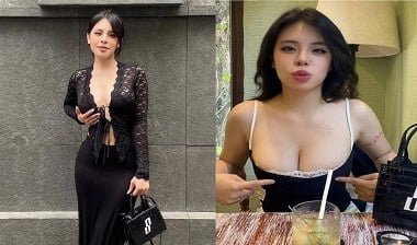 Huyen Anh พาแฟนของเธอหลบหนีความร้อนในโรงแรมลับ