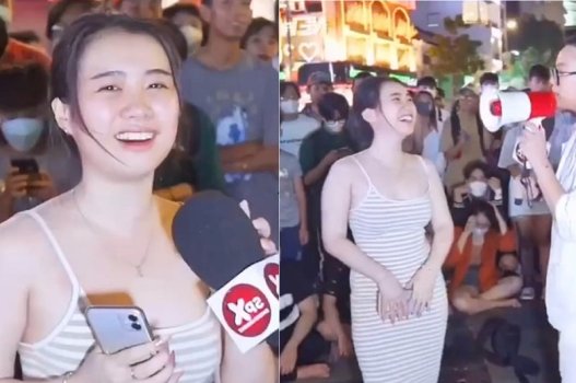 รถราง Pham แสดงให้เห็นถึงความงามที่มีเสน่ห์ที่ทำให้ทุกสายตาหลั่งไหลออกมา